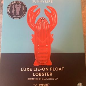 NWT Sunnylife Inflatable Lobster